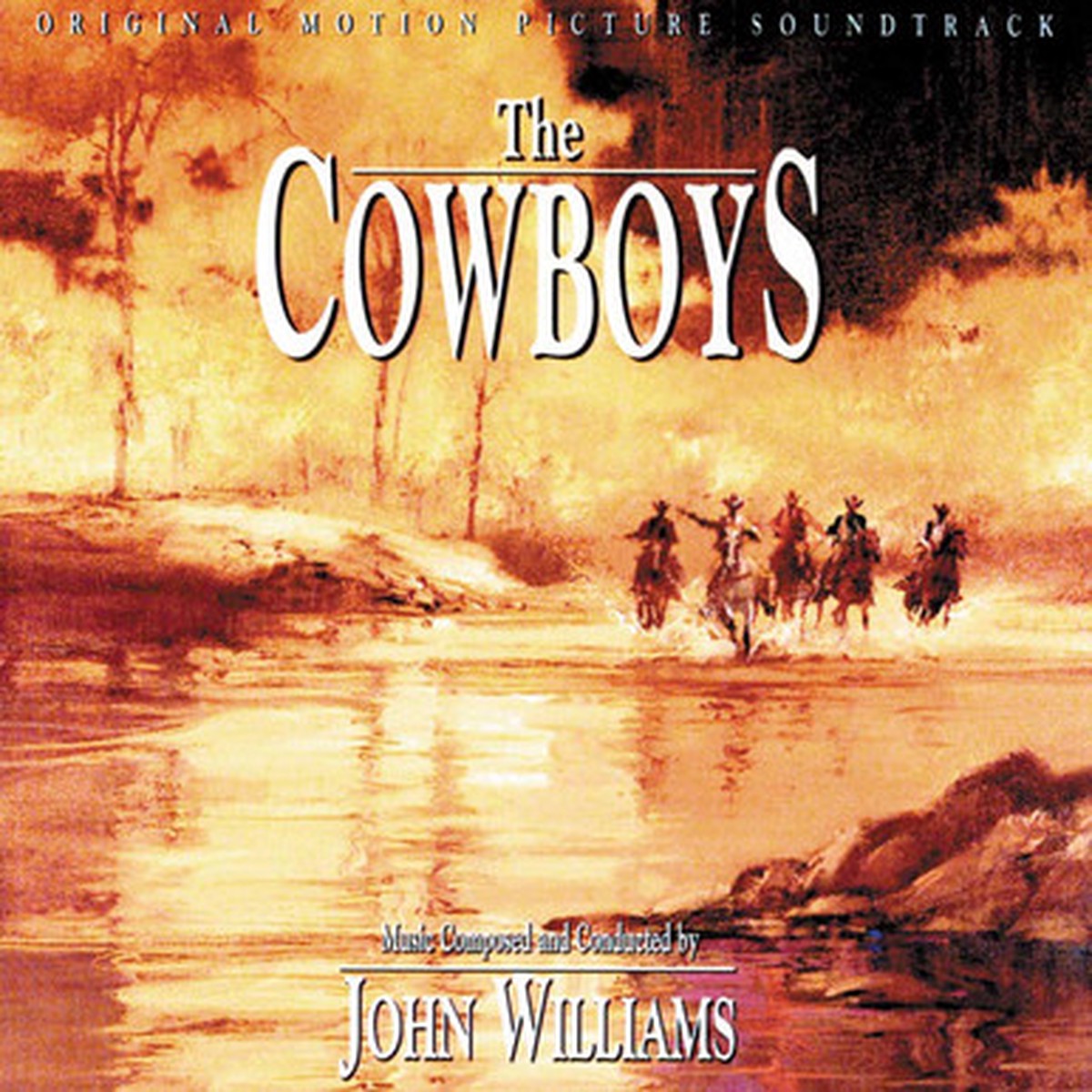 John Williams - The Cowboys (Original Motion Picture Soundtrack) (2LP) - Limited Edition Gold Vinyl