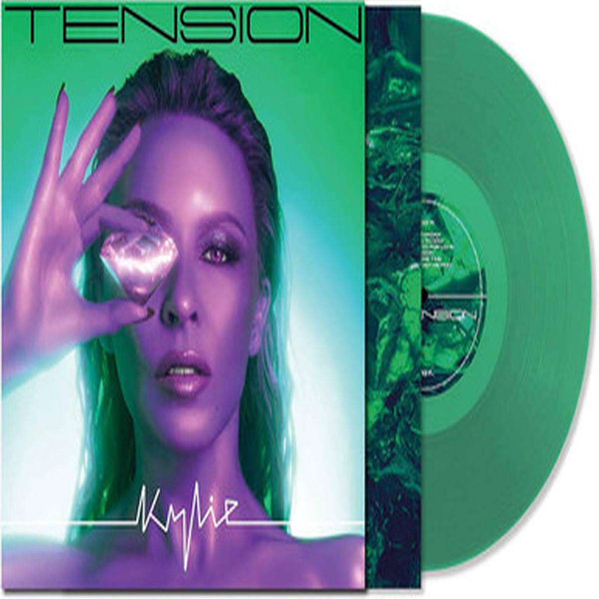 Kylie - Tension (LP) - Green Transparent Vinyl