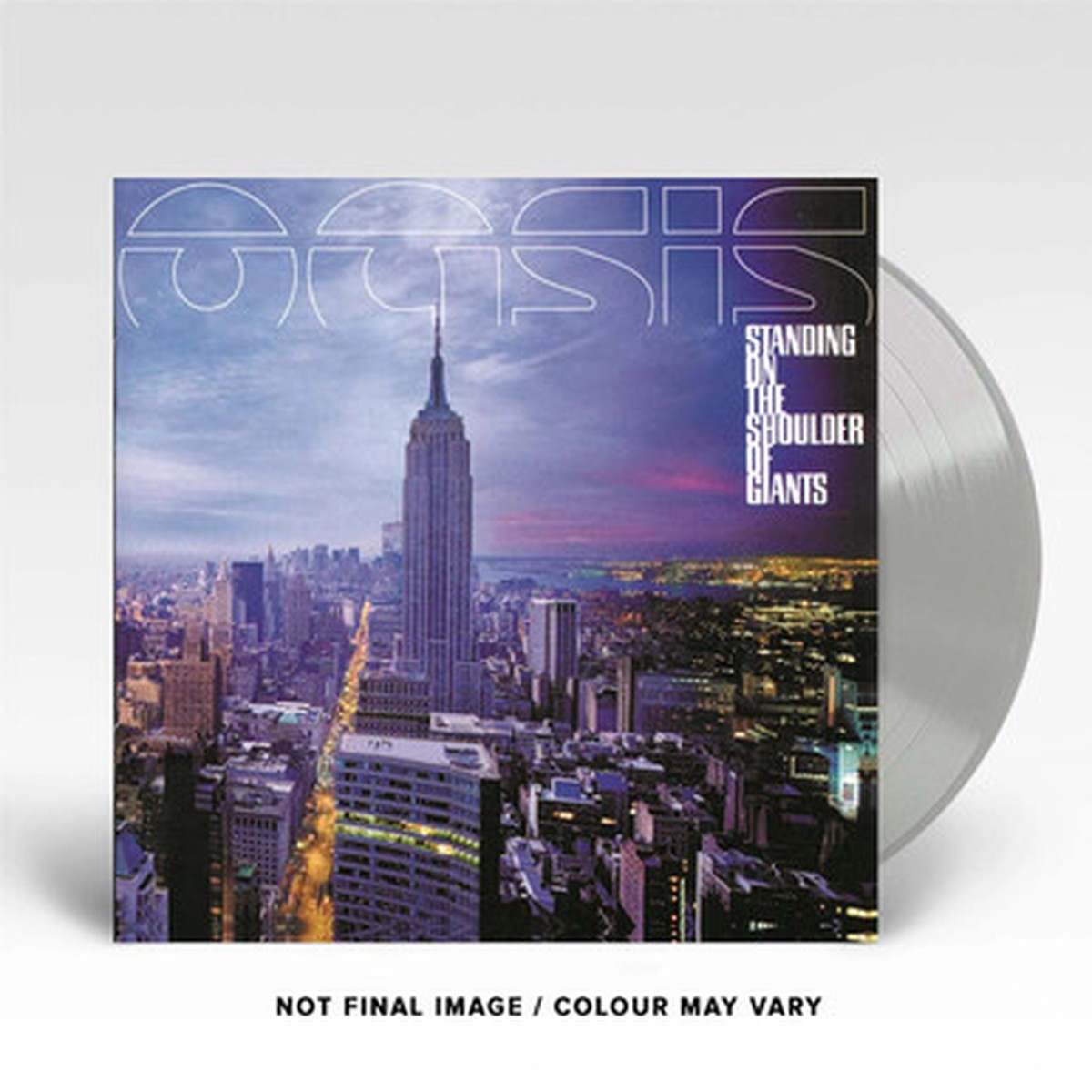Oasis - Standing On The Shoulder Of Giants (LP) - Silver Vinyl