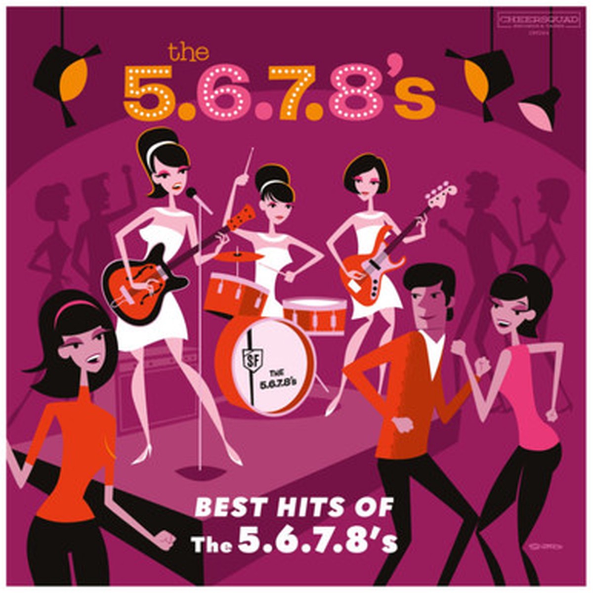 The 5.6.7.8's - Best Hits Of The 5.6.7.8's (LP) - Purple Vinyl