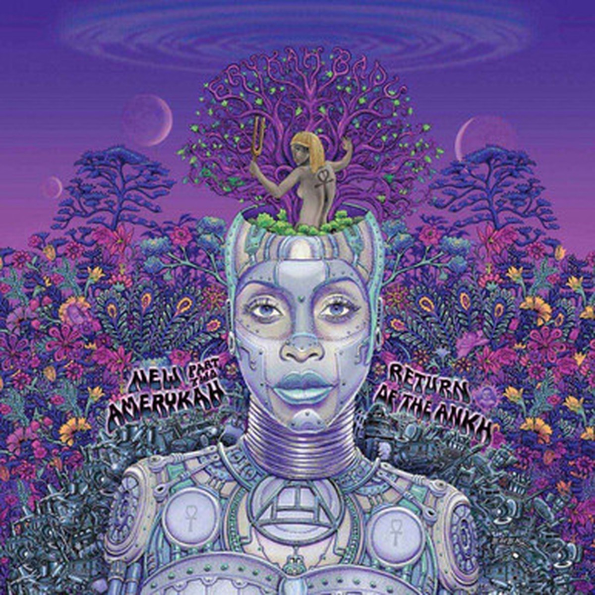 Erykah Badu - New Amerykah Part Two: Return Of The Ankh (2LP) - Marbled Purple Vinyl