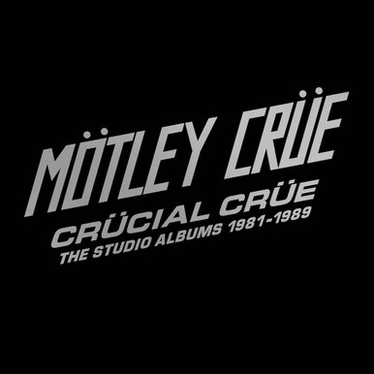 Motley Crue - Crucial Crue (The Studio Albums 1981 - 1989) (5LP) - White/Black Splatter Vinyl