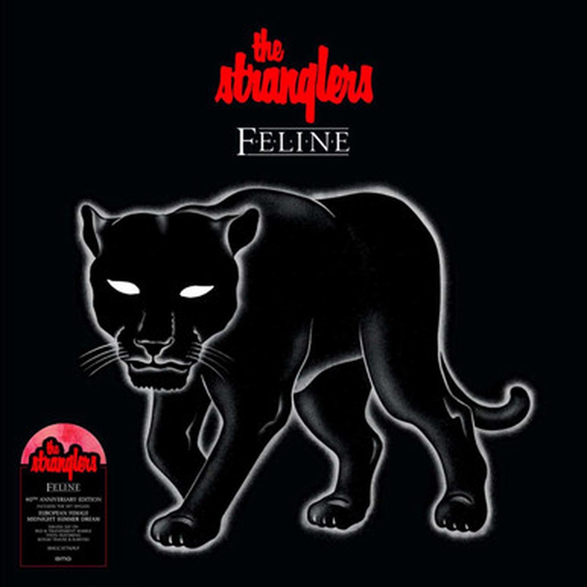 The Stranglers - Feline (2LP) - 40th Anniversary Translucent Red Marble Vinyl