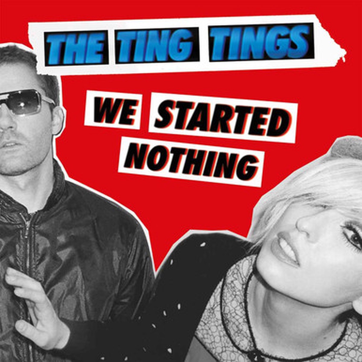 The Ting Tings - We Started Nothing (LP) - Pink & Purple Marbled Vinyl