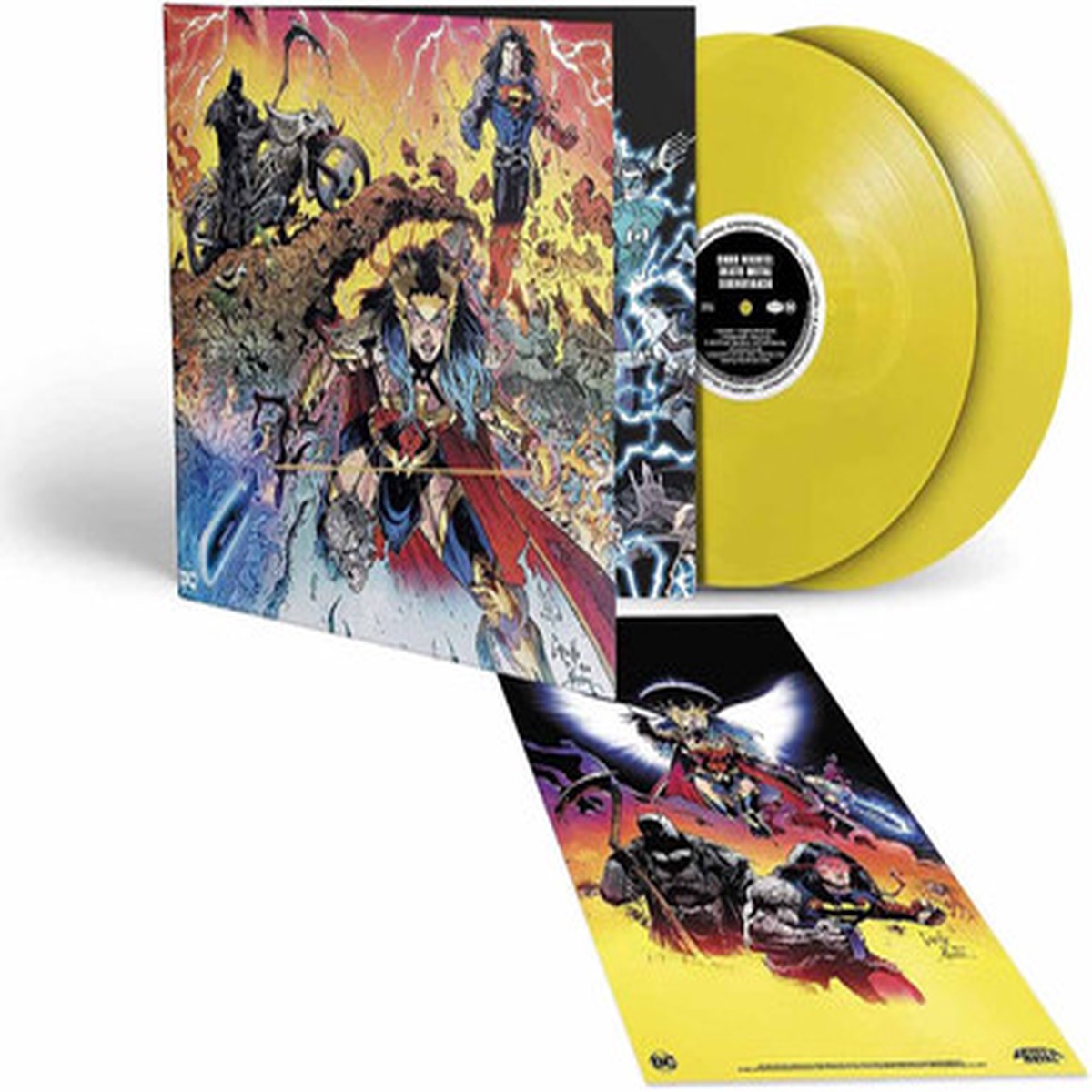 Various - Dark Nights: Death Metal Soundtrack (2LP) - Translucent Yellow Vinyl