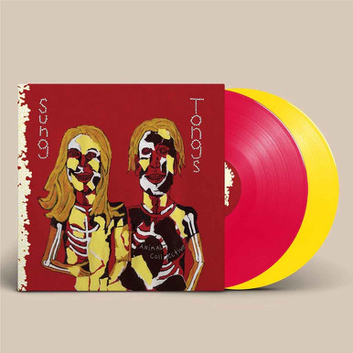 Animal Collective - Sung Tongs (2LP) - 20th Anniversary Edition Yellow/Ruby Vinyl