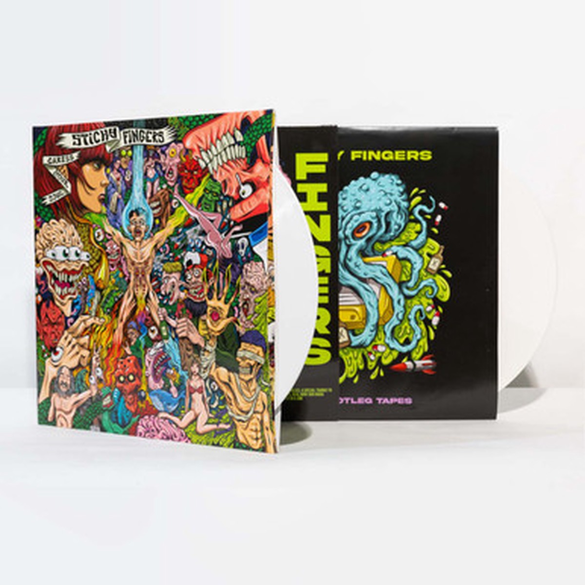 Sticky Fingers - Caress Your Soul (10 Year Anniversary Edition) (2LP) - White Vinyl
