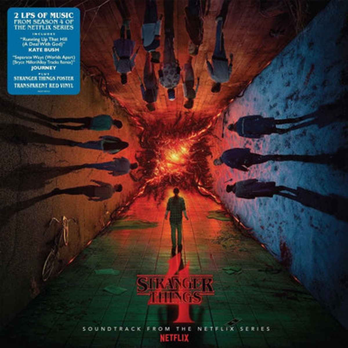 Various Artists - Stranger Things 4: Soundtrack From The Netflix Series (2LP) - Red Translucent Vinyl