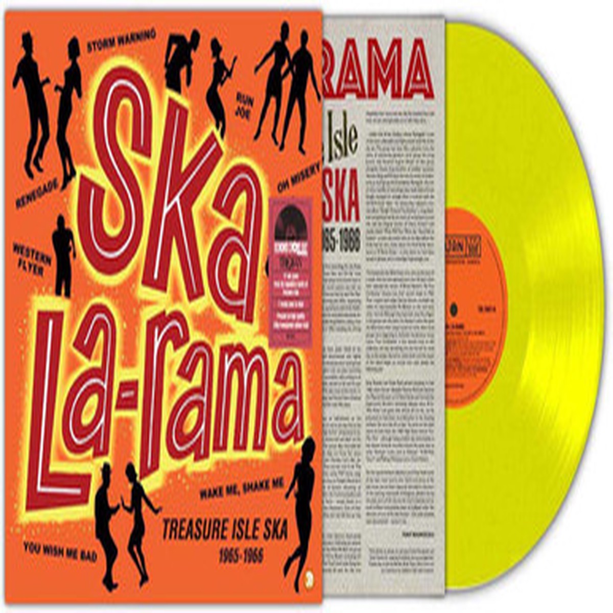 Various - Ska La-Rama: Treasure Isle Ska 1965 To 1966 (LP) - Yellow Vinyl
