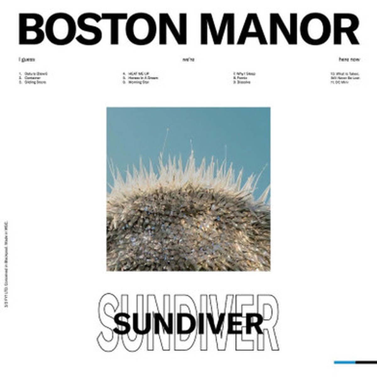 Boston Manor - Sundiver (LP) - Blue/White Vinyl