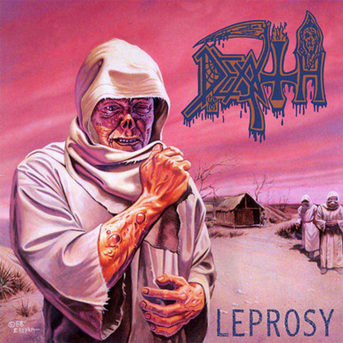 Death - Leprosy (LP) - Deluxe Edition Gold, Blue & Pink Vinyl