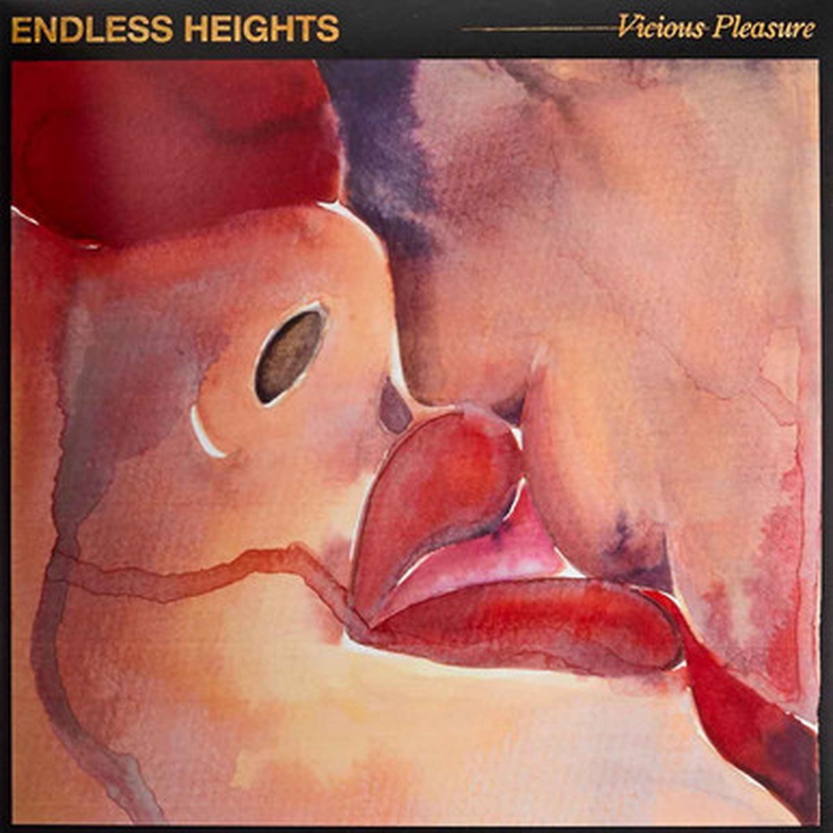 Endless Heights - Vicious Pleasure (LP) - Clear w/ Bronze Haze Vinyl