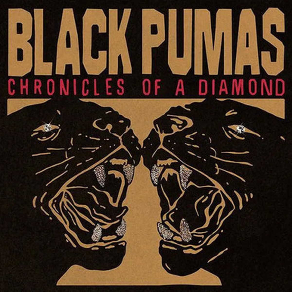 Black Pumas - Chronicles Of A Diamond (LP) - Red Transparent Vinyl