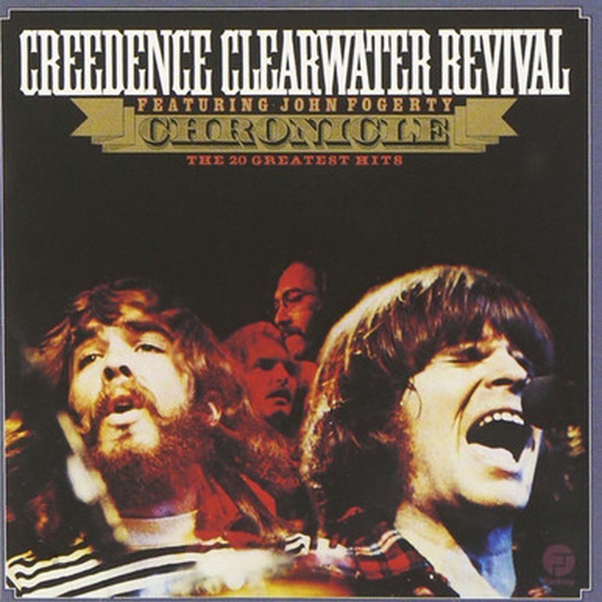 Creedence Clearwater Revival Featuring John Fogerty - Chronicle - The 20 Greatest Hits (2LP) - Transparent Blue With Black Smoke Vinyl