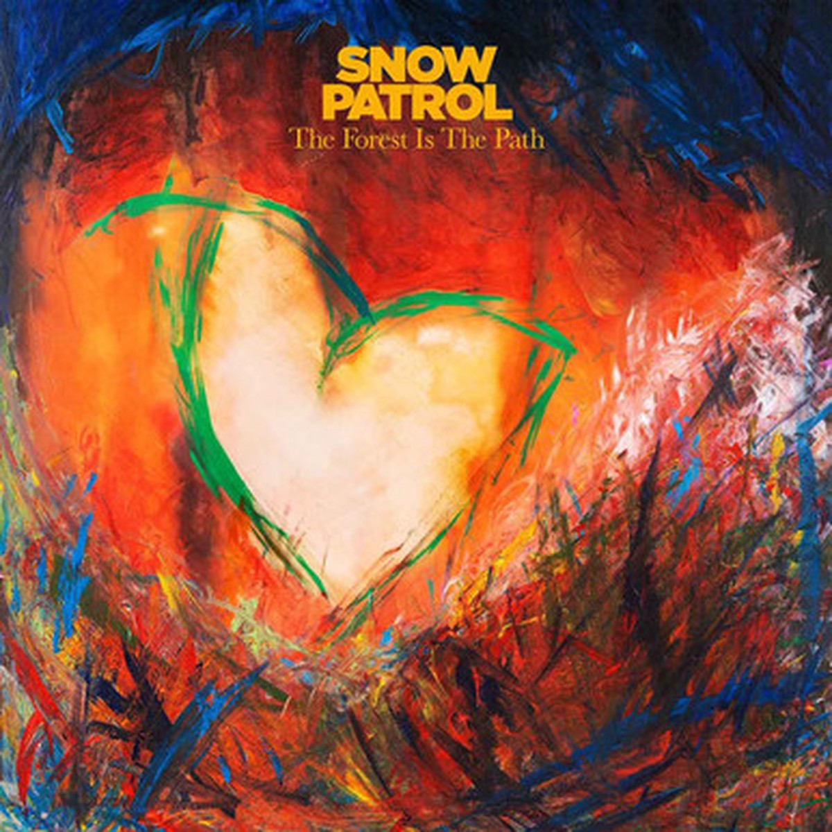 Snow Patrol - The Forest Is The Path (2LP) - Marbled Blue Vinyl