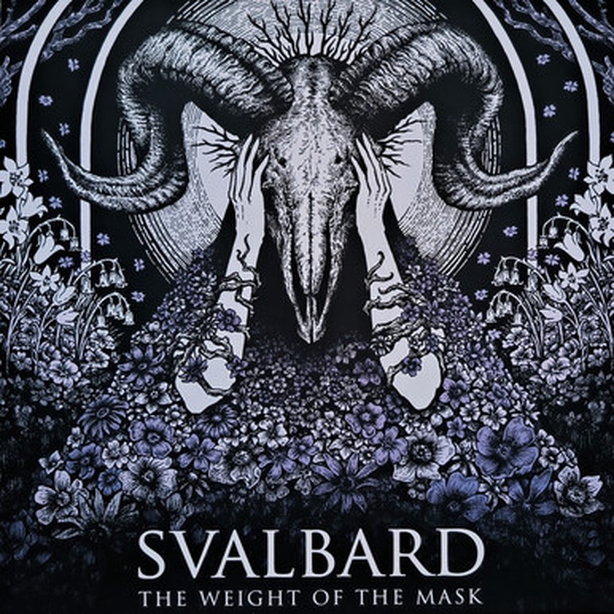 Svalbard - The Weight Of The Mask (LP) - Crystal Clear/Black Marbled Vinyl