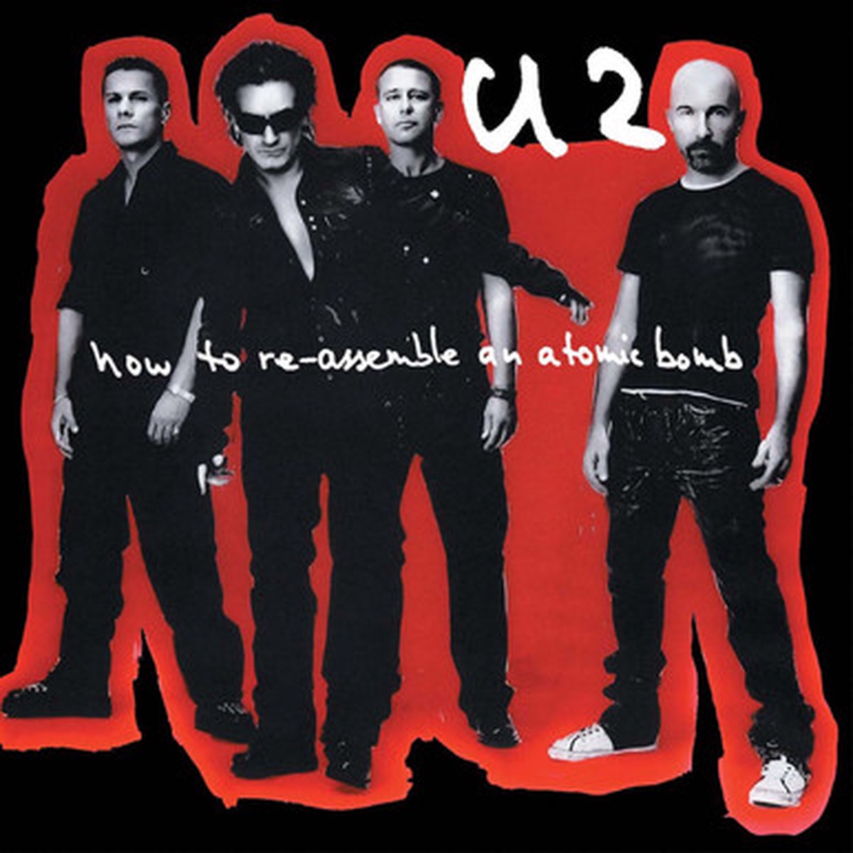 U2 - How To Re - Assemble An Atomic Bomb (LP) - RSD BLACK FRIDAY 24 - Red/Black Marbled Vinyl