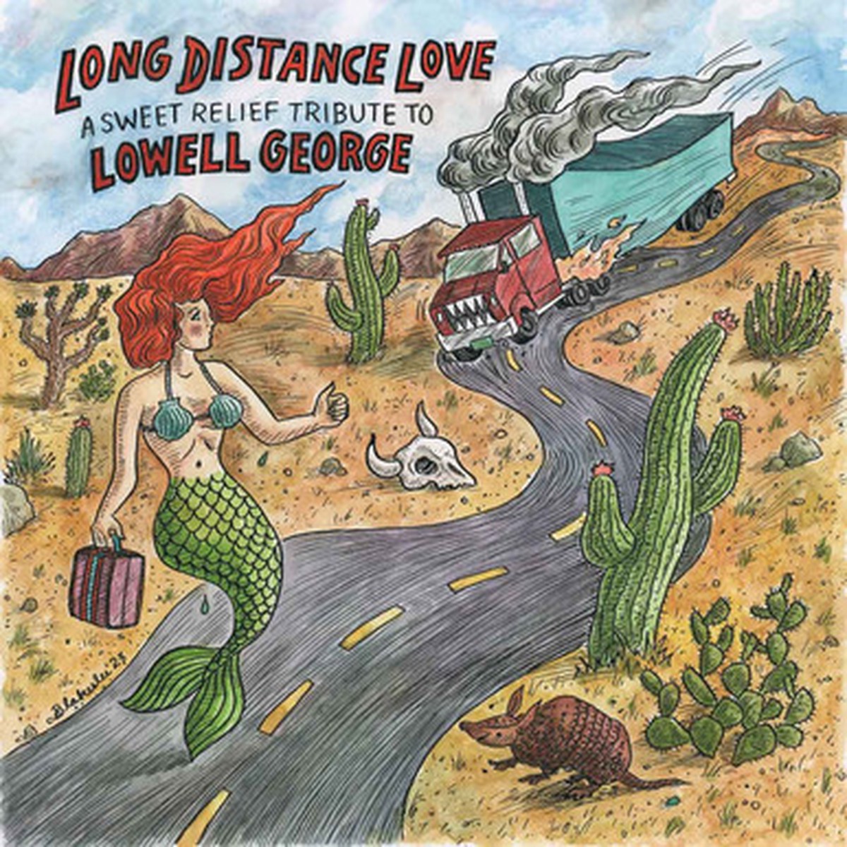 Various - Long Distance Love - A Sweet Relief Tribute To Lowell George (2LP)