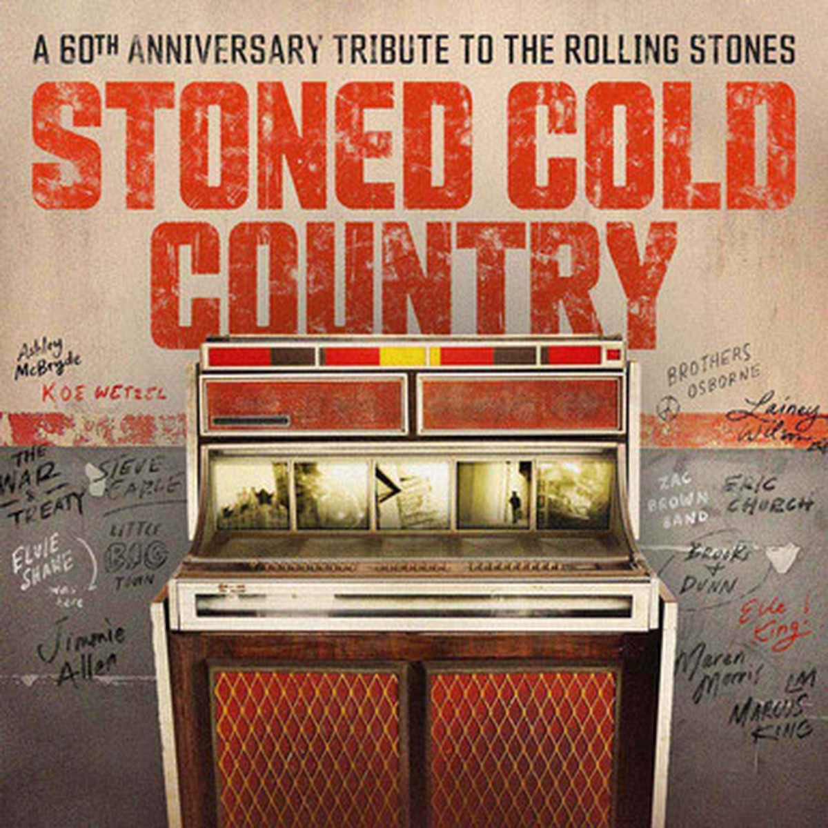 Various - Stoned Cold Country (A 60th Anniversary Tribute To The Rolling Stones) (2LP)