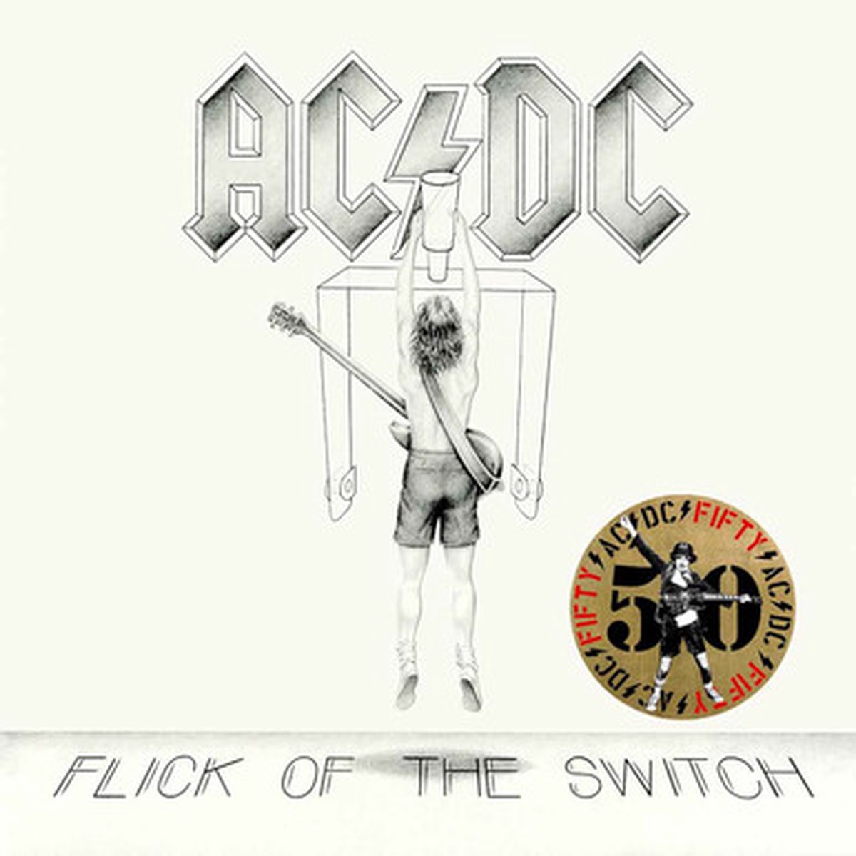 AC/DC - Flick Of The Switch (LP) - 50th Anniversary Gold Vinyl