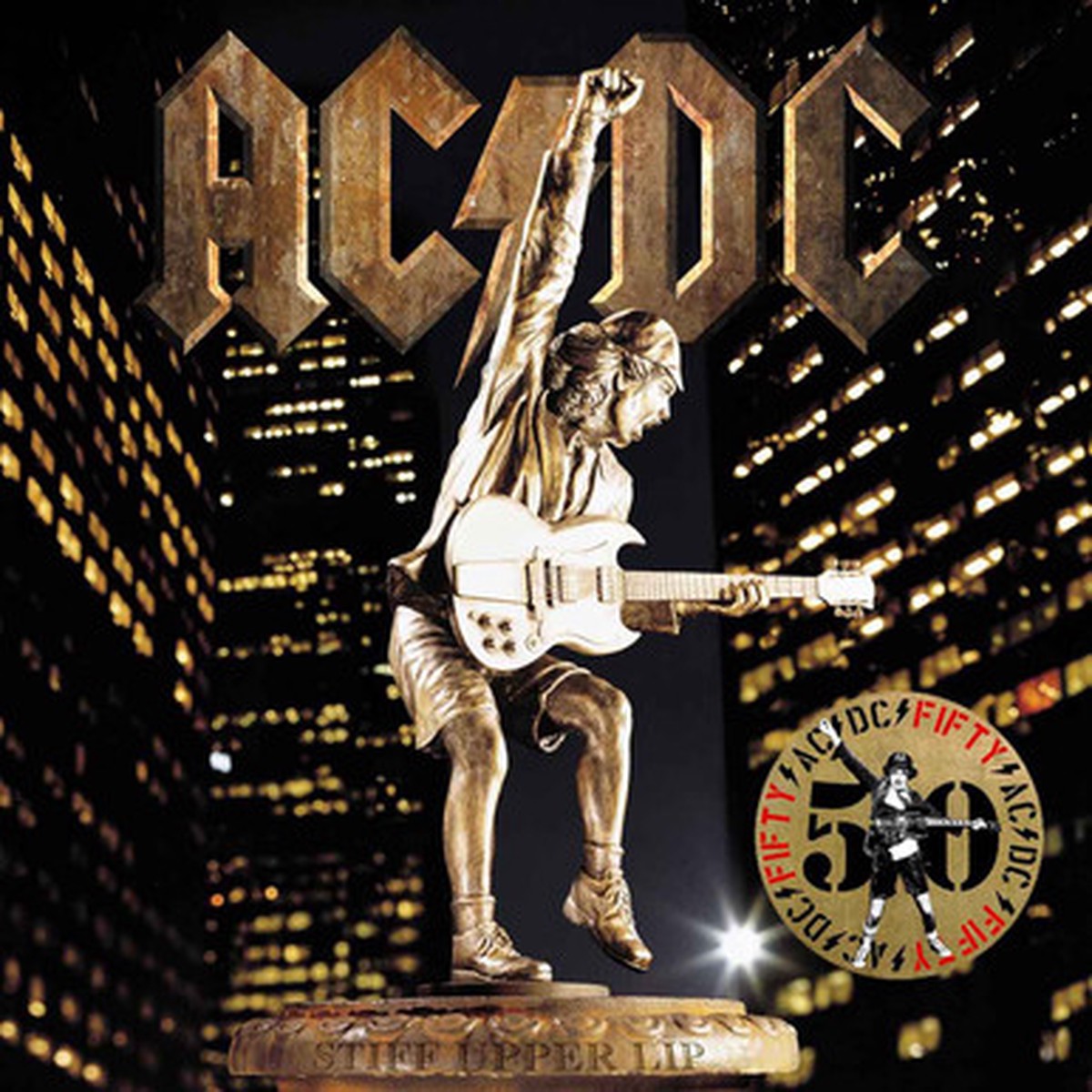 AC/DC - Stiff Upper Lip (LP) - 50th Anniversary Gold Vinyl