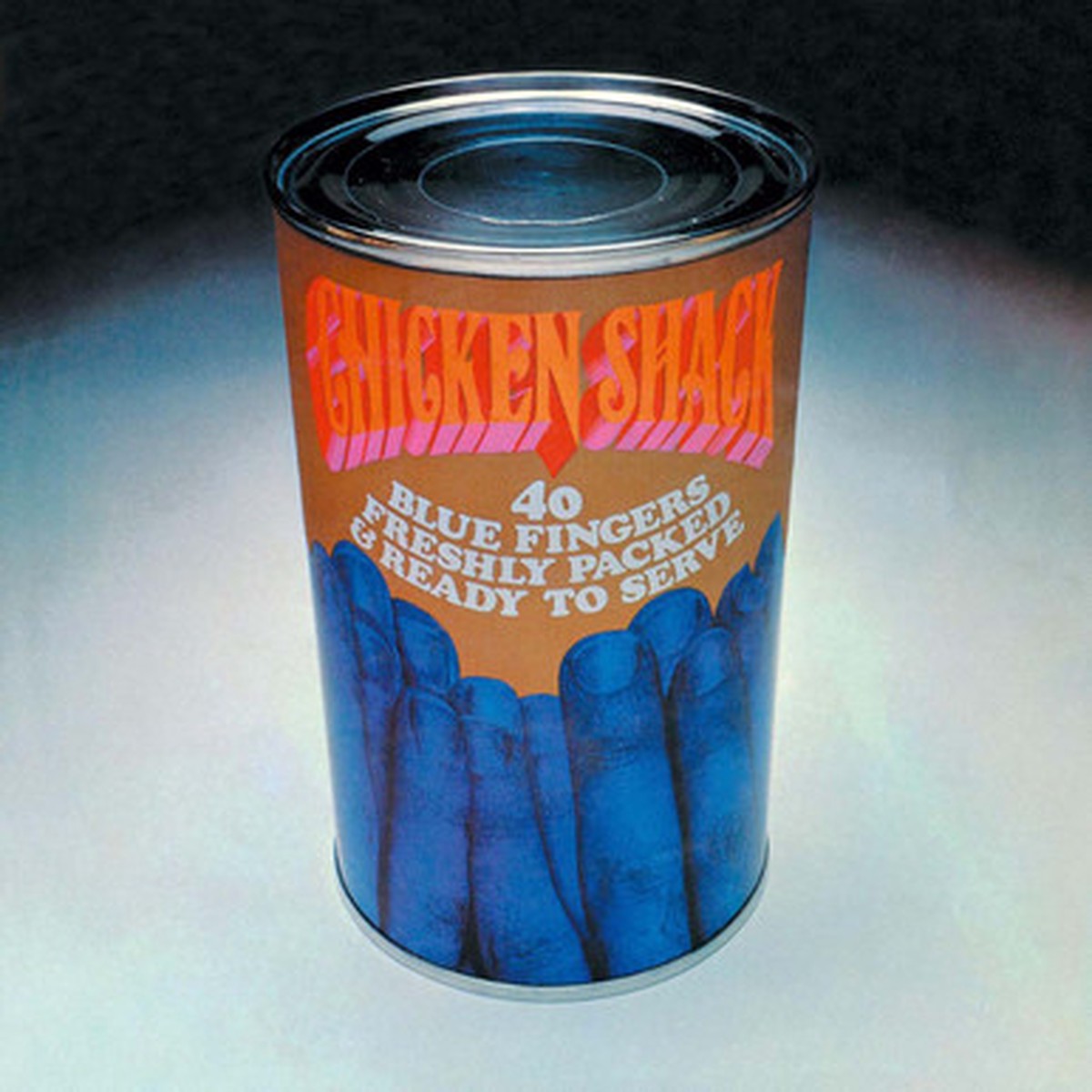 Chicken Shack - Forty Blue Fingers, Freshly Packed And Ready To Serve (LP) - Numbered Limited Edition Silver & Black Marbled Vinyl