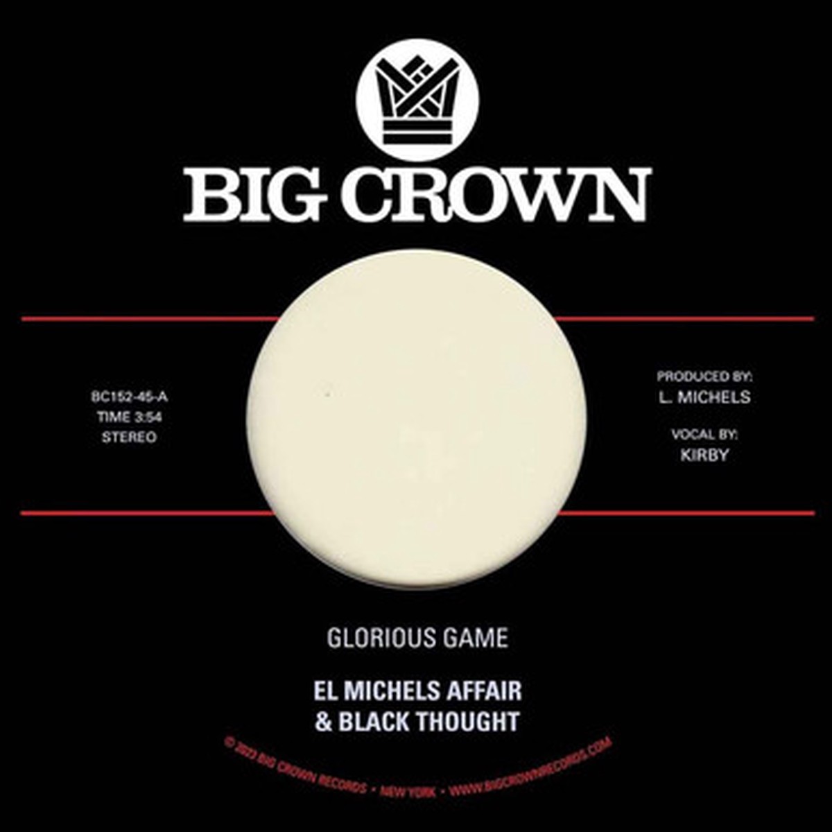 El Michels Affair & Black Thought - Glorious Game (7" Single) - 45RPM