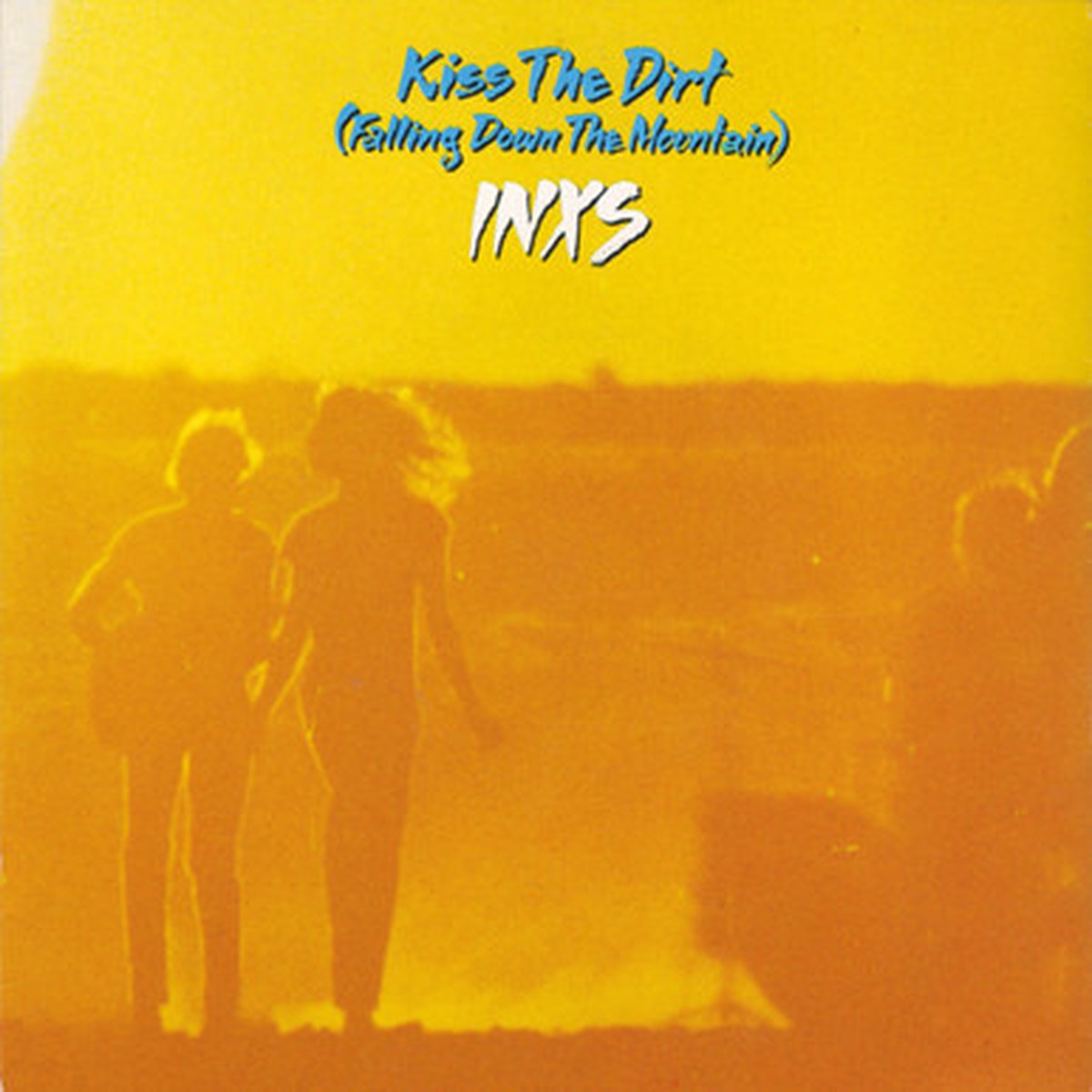 INXS - Kiss The Dirt (Falling Down The Mountain) (7" Single) - 45RPM - VG+/EXC