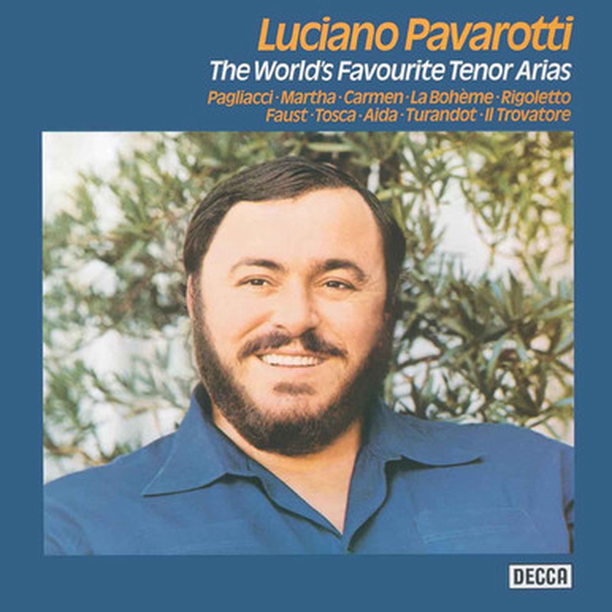 Luciano Pavarotti - The World's Favourite Tenor Arias (LP)