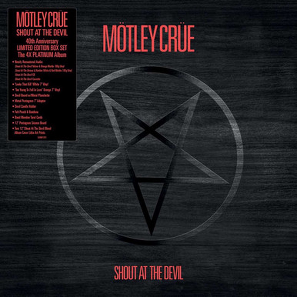 Motley Crue - Shout At The Devil (2LP + 2 x 7" + CD + CASS)