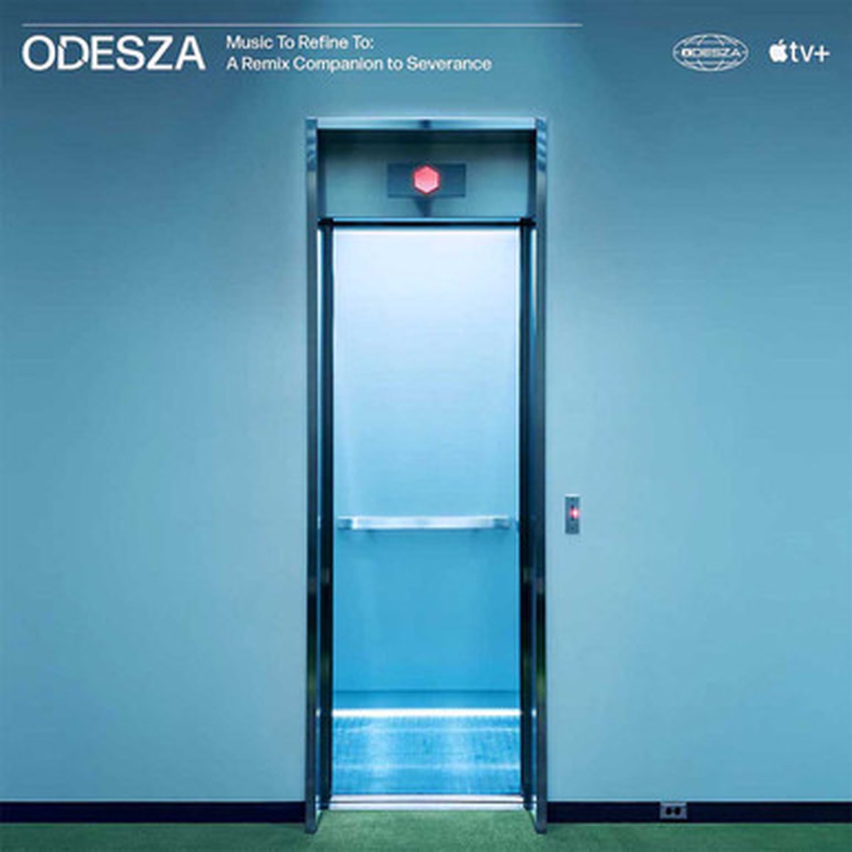 ODESZA, Theodore Shapiro - Music To Refine To: A Remix Companion to Severance (LP) - Transparent Vinyl