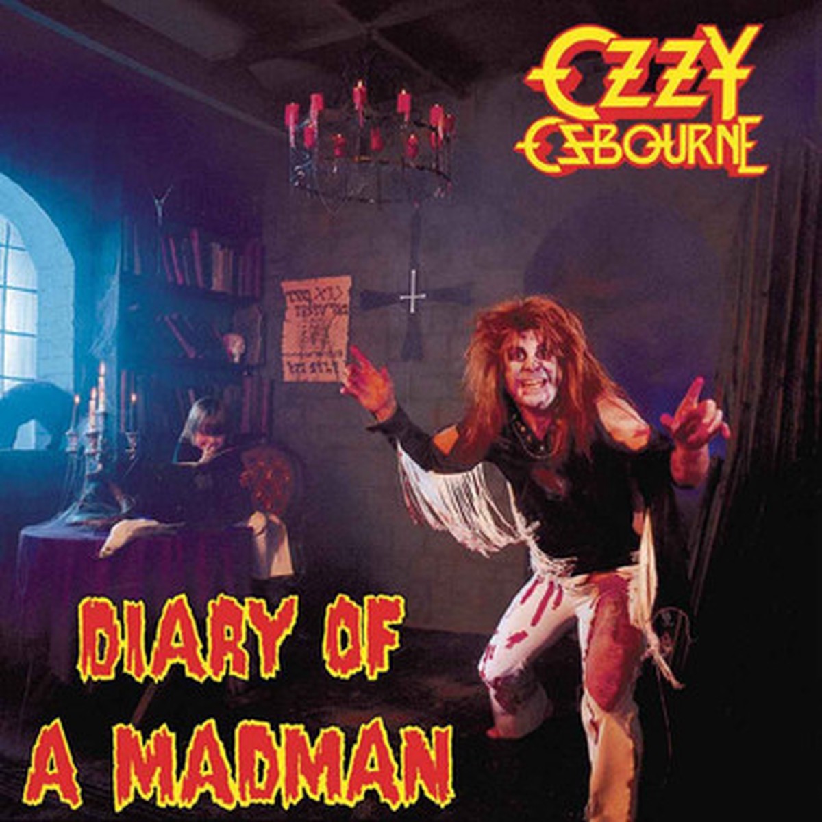Ozzy Osbourne - Diary Of A Madman (LP) - Red & Black Swirl Vinyl