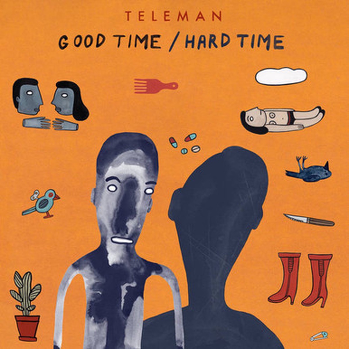 Teleman - Good Time/Hard Time (LP) - Black in Natural Coloured Vinyl