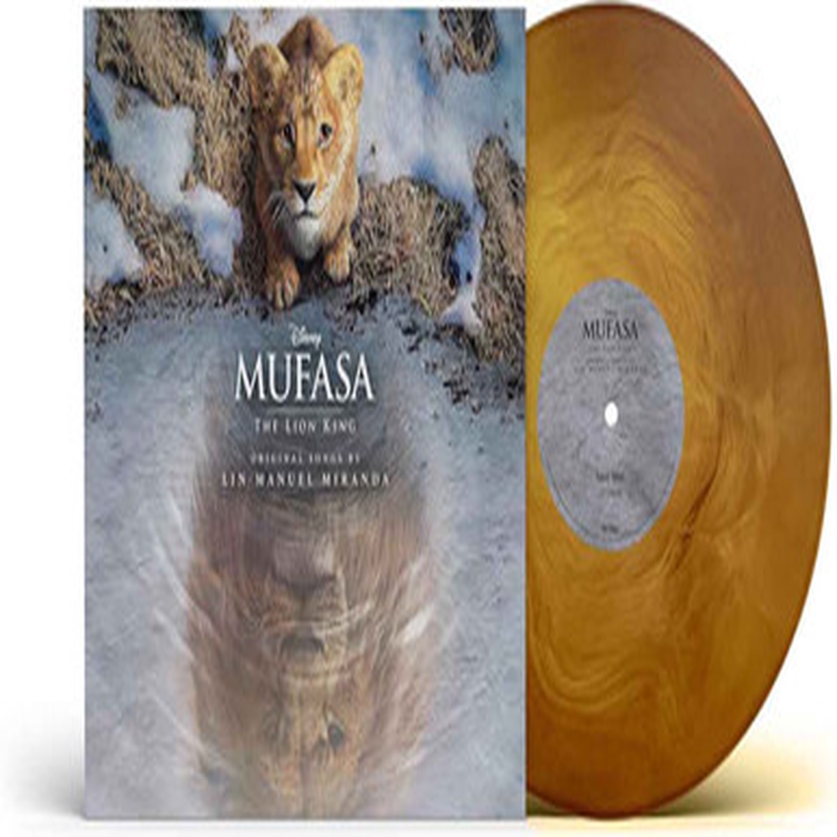 Various, Lin-Manuel Miranda - Mufasa: The Lion King (LP) - Translucent Yellow/Brown Galaxy Vinyl