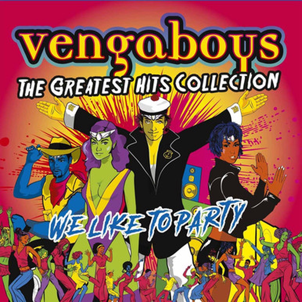 Vengaboys - We Like To Party: The Greatest Hits (LP) - Transparent Pink Vinyl