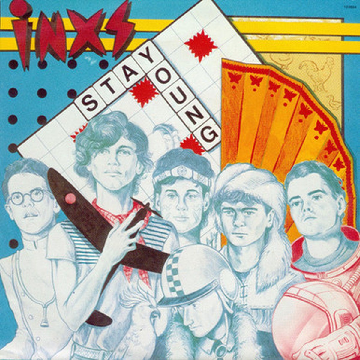 INXS - Stay Young (7" Single) - 45RPM - VG+/G+
