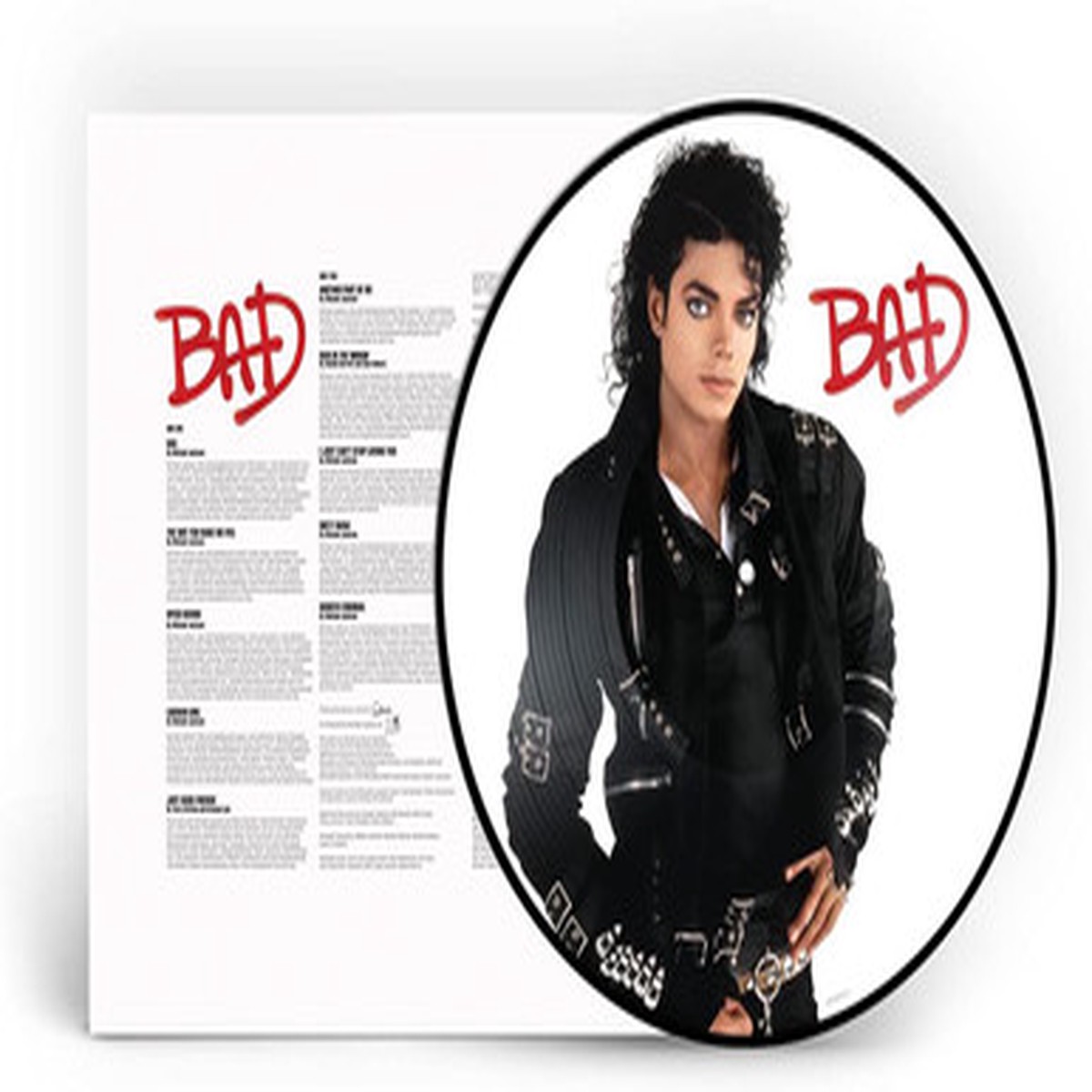 Michael Jackson - Bad (LP) - Picture Disc Vinyl