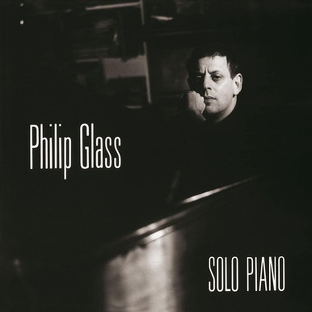 Philip Glass - Solo Piano (LP) - Numbered Limited Edition Black And White Marbled Vinyl