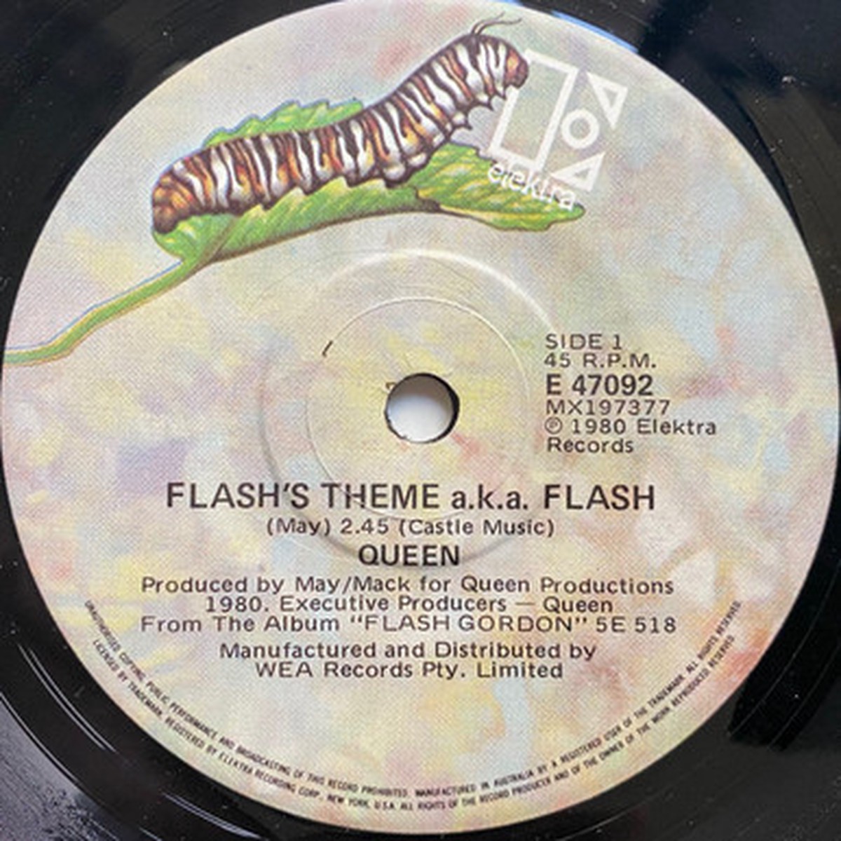 Queen - Flash's Theme a.k.a Flash (7" Single) - 45RPM - VG/Generic