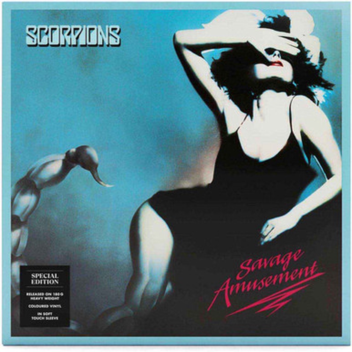 Scorpions - Savage Amusement (LP) - Light Blue Transparent Vinyl