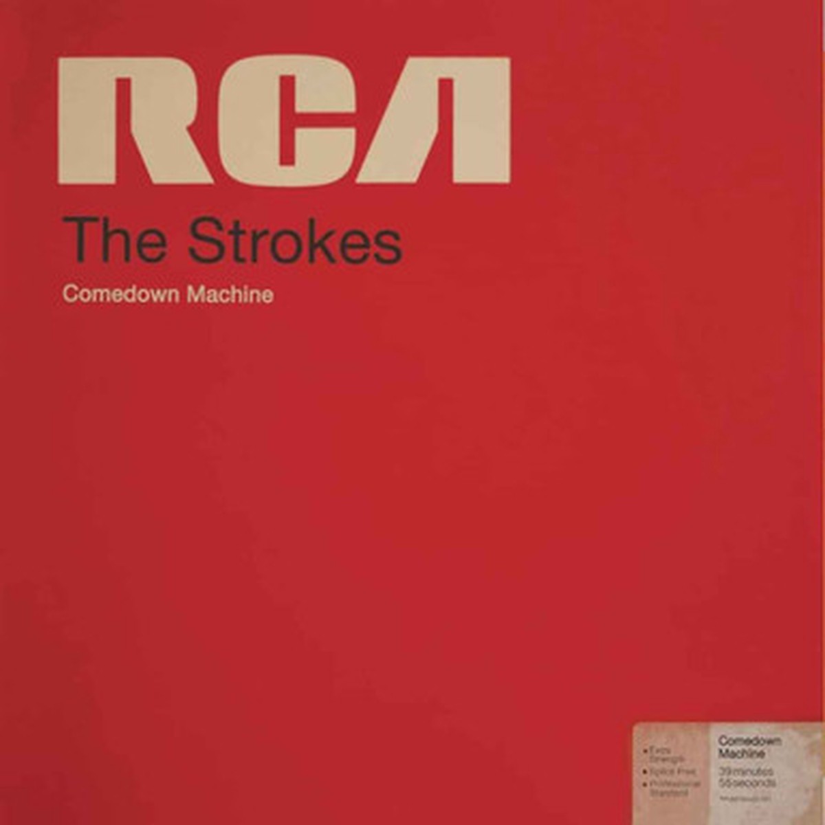 The Strokes - Comedown Machine (LP) - Opaque Yellow w/ Red Marble Vinyl