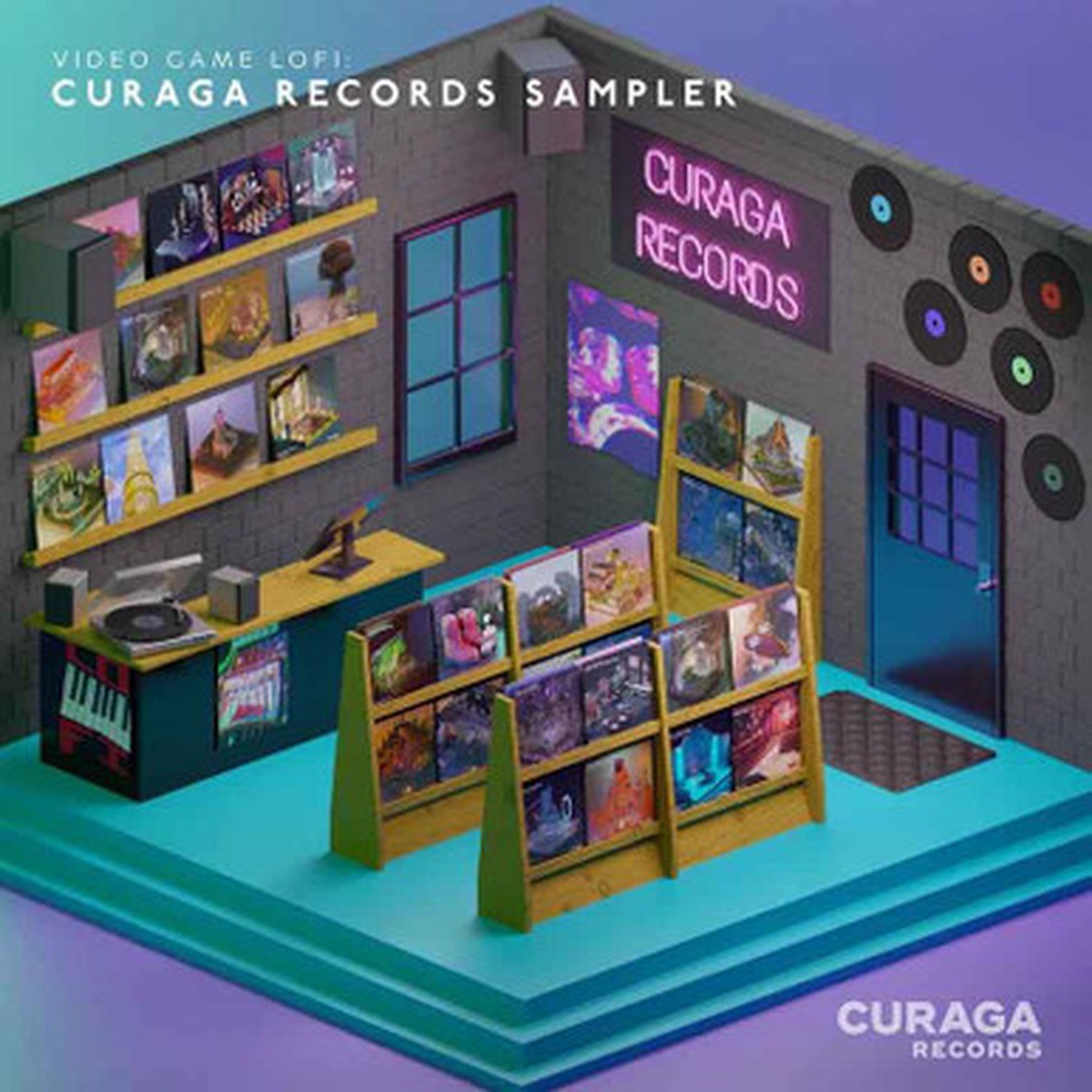 Video Game LoFi - Video Game LoFi: Curaga Records Sampler (LP) - RSD 2025
