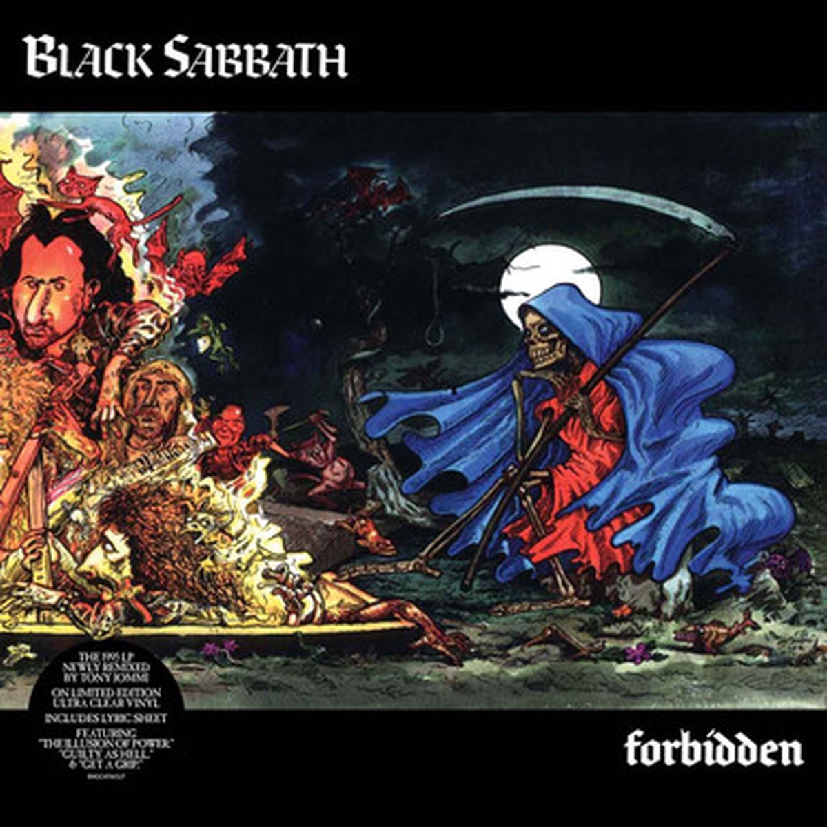 Black Sabbath - Forbidden (LP) - Ultra Clear Vinyl