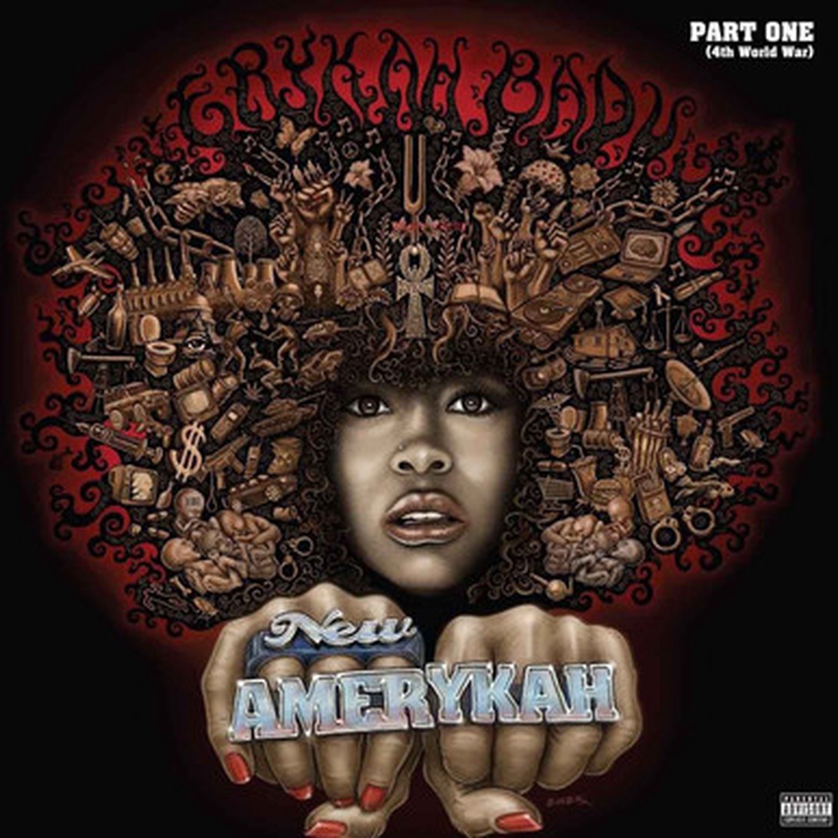 Erykah Badu - New Amerykah: Part One (4th World War) (2LP) - Purple Vinyl