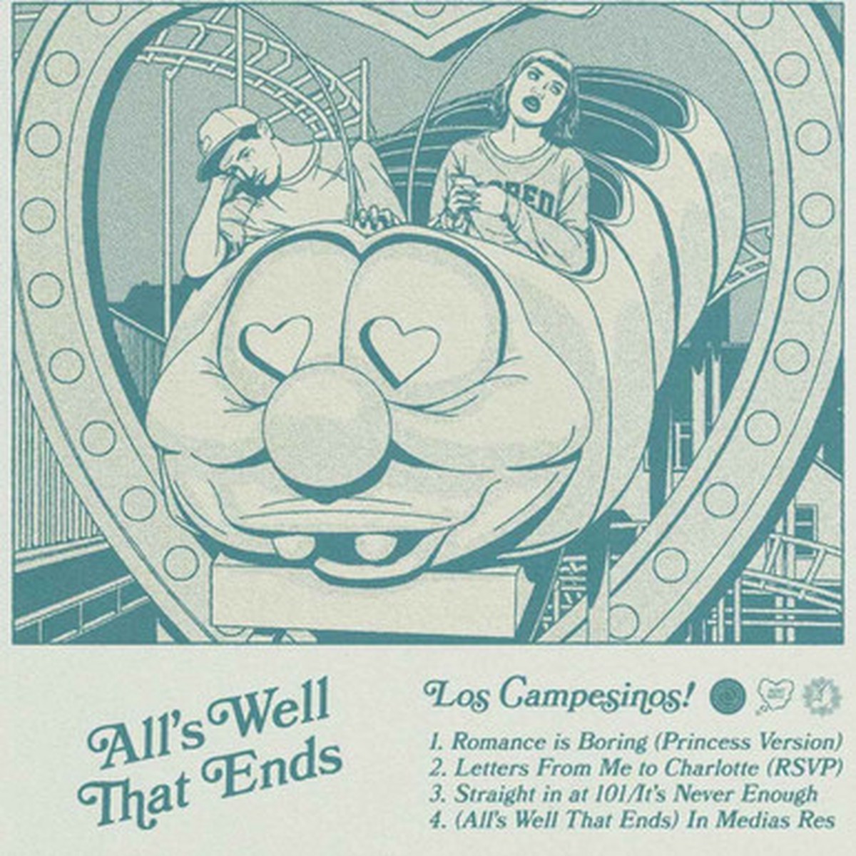 Los Campesinos! - All's Well That Ends (10" EP)
