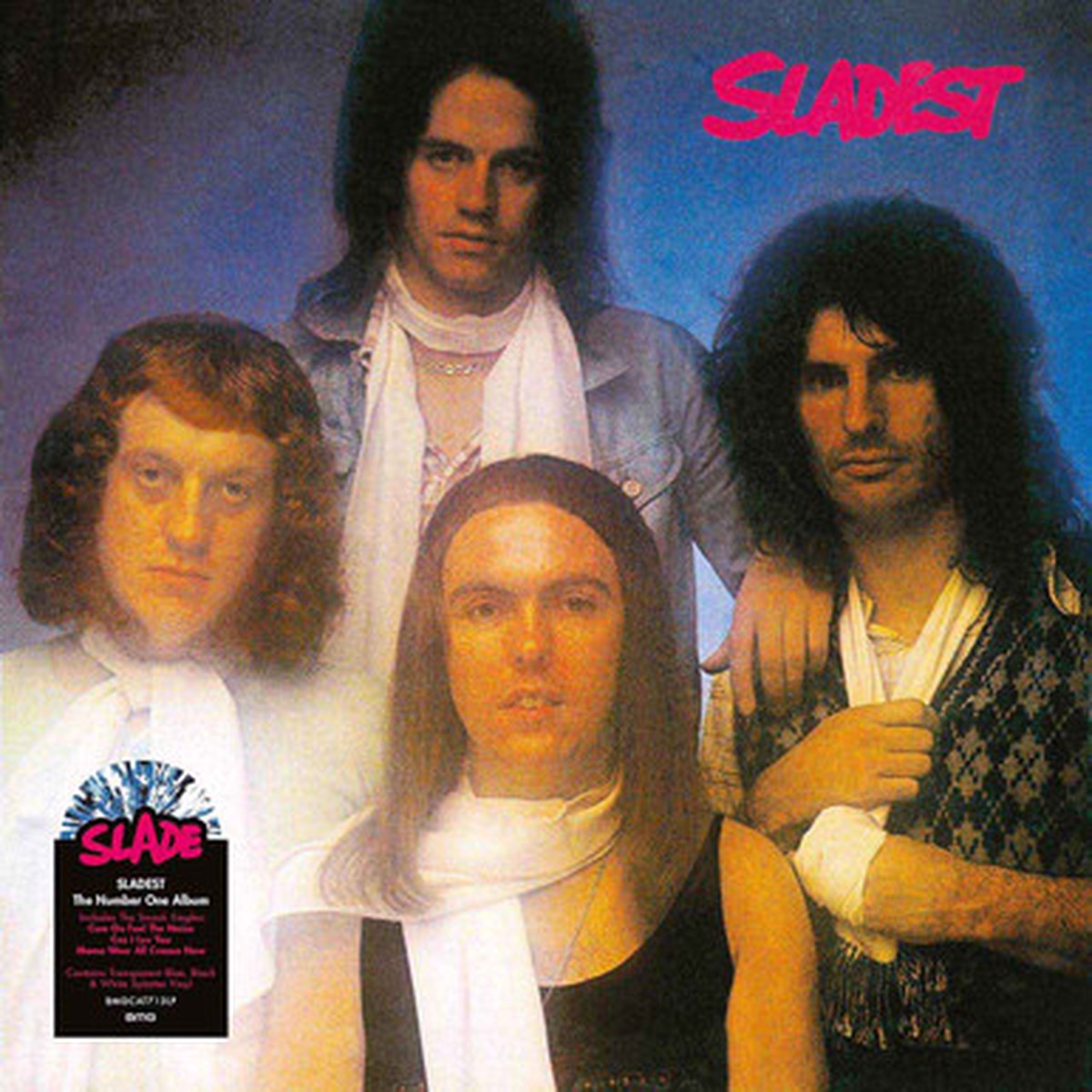 Slade - Sladest (LP) - Black & White Splatter Vinyl