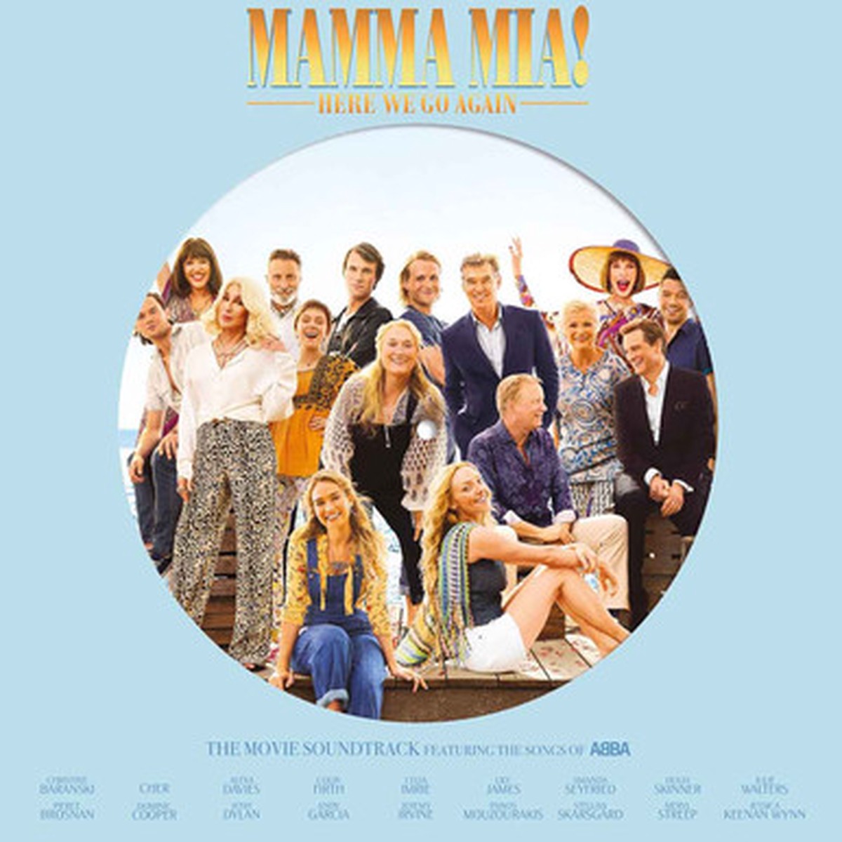 Various - Mamma Mia! Here We Go Again (The Movie Soundtrack Featuring The Songs Of ABBA) (2LP) - Picture Disc Vinyl