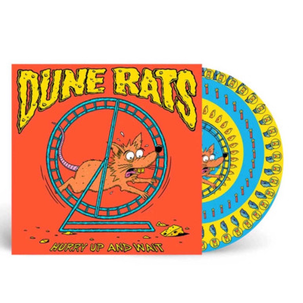 Dune Rats - Hurry Up And Wait (LP) - Blue Cheese Vinyl