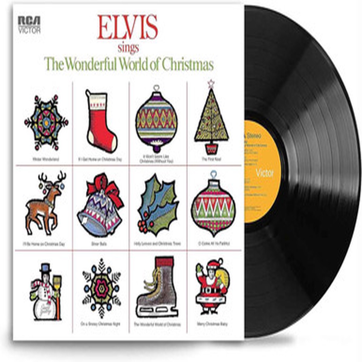 Elvis - Elvis Sings The Wonderful World Of Christmas (LP)