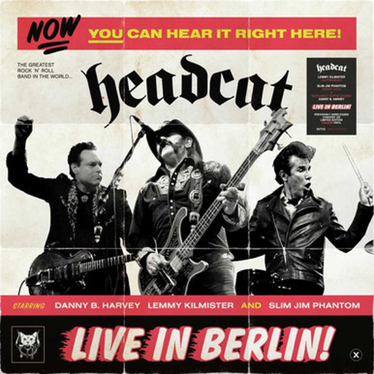 Headcat - Live In Berlin! (2LP) - Red Vinyl